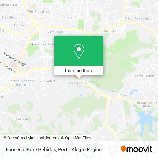 Fonseca Store Bebidas map