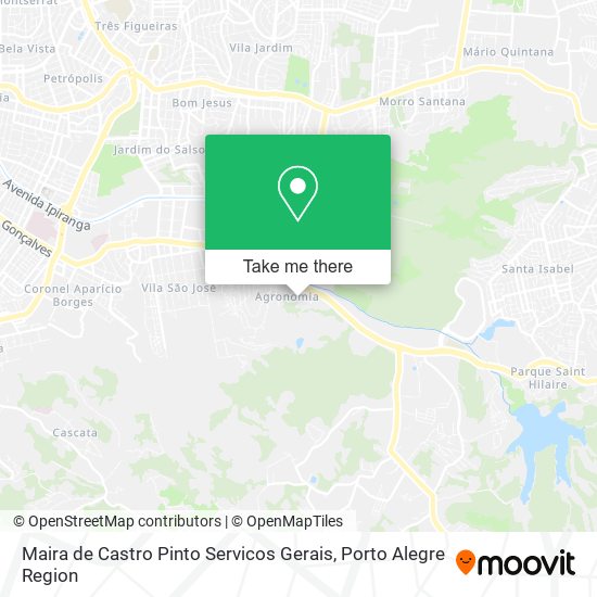 Maira de Castro Pinto Servicos Gerais map
