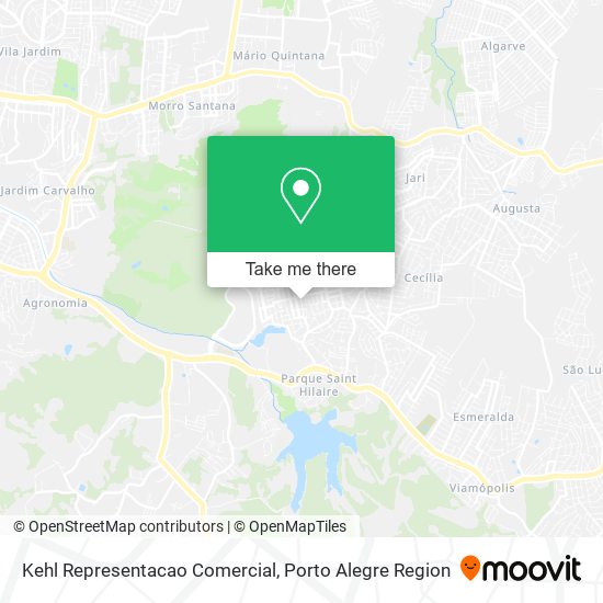 Mapa Kehl Representacao Comercial