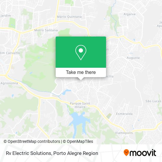 Rv Electric Solutions map