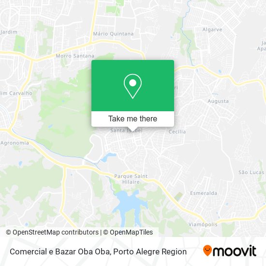 Comercial e Bazar Oba Oba map