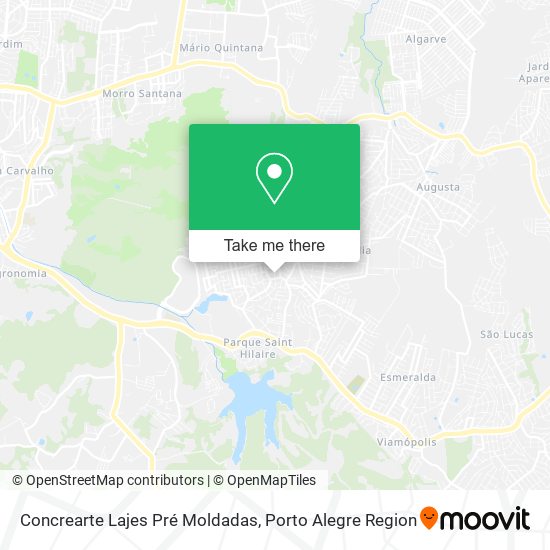 Concrearte Lajes Pré Moldadas map