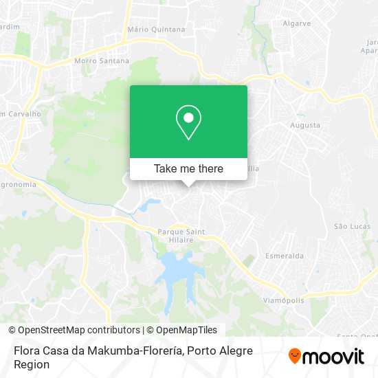 Flora Casa da Makumba-Florería map