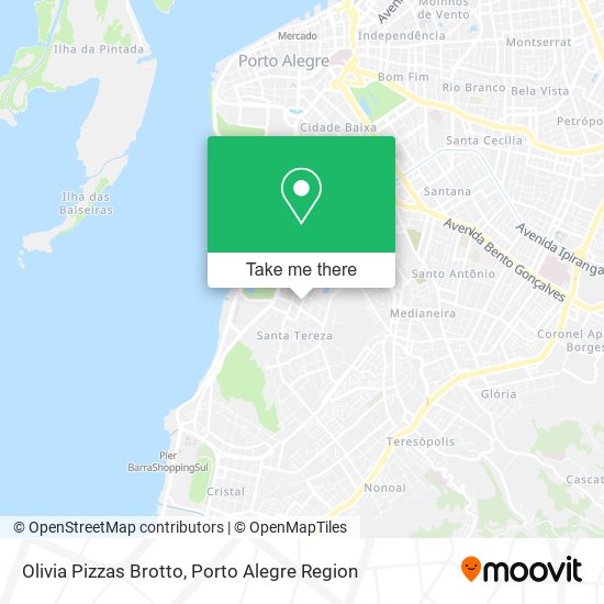 Olivia Pizzas Brotto map