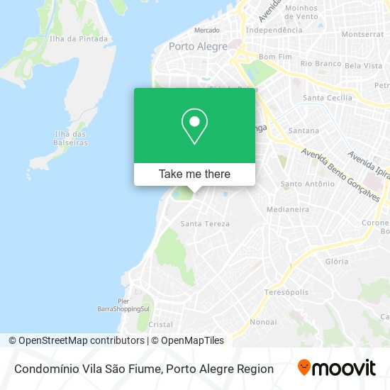 Condomínio Vila São Fiume map