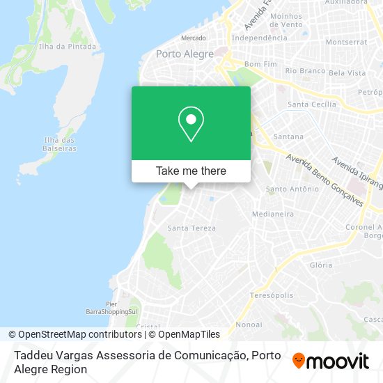 Taddeu Vargas Assessoria de Comunicação map