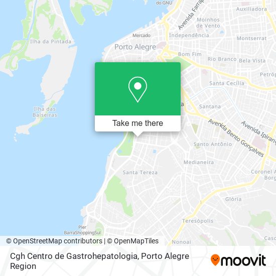 Mapa Cgh Centro de Gastrohepatologia