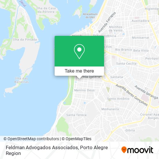 Mapa Feldman Advogados Associados