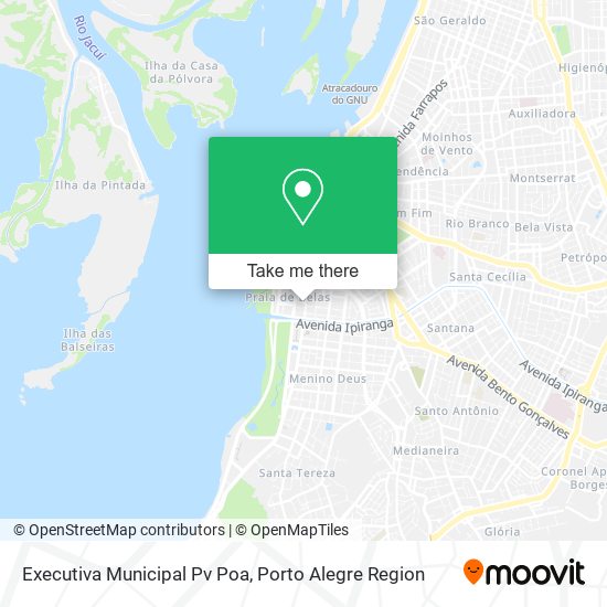 Mapa Executiva Municipal Pv Poa