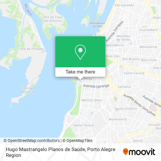 Hugo Mastrangelo Planos de Saúde map