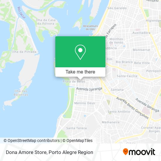 Dona Amore Store map