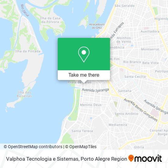Valphoa Tecnologia e Sistemas map