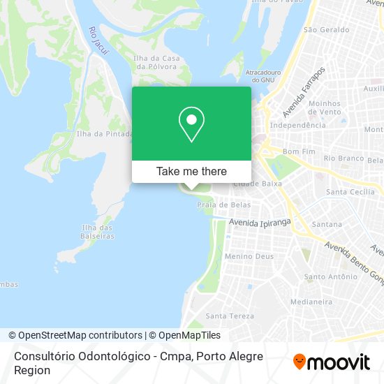 Consultório Odontológico - Cmpa map