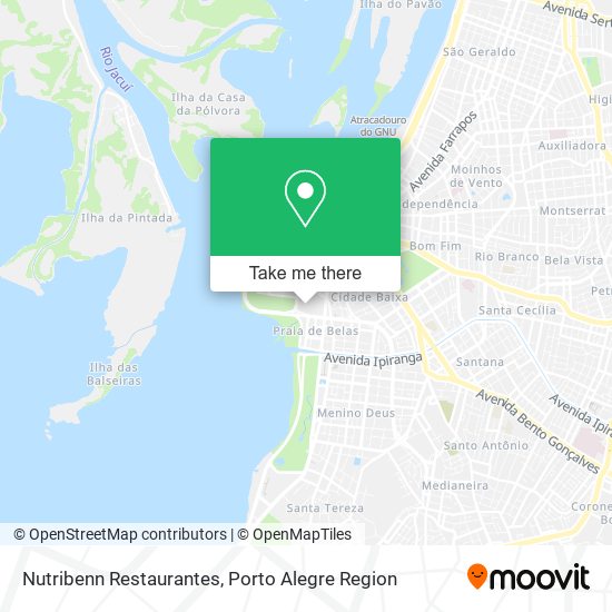 Nutribenn Restaurantes map