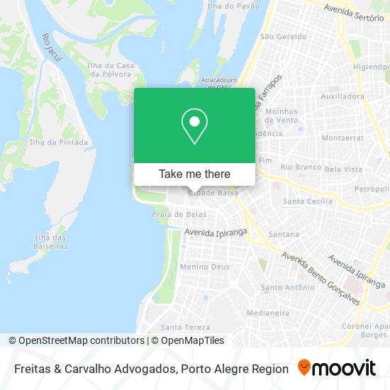 Freitas & Carvalho Advogados map