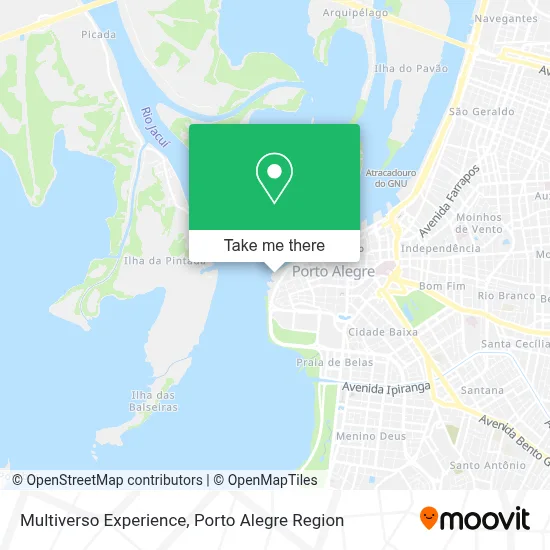 Multiverso Experience map