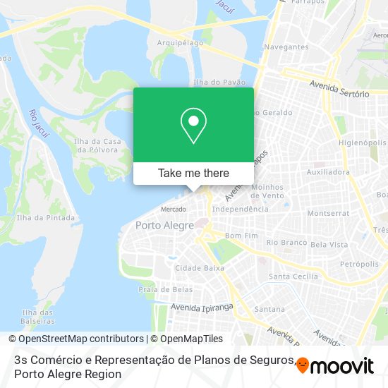 3s Comércio e Representação de Planos de Seguros map