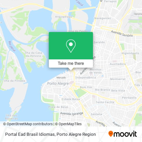 Mapa Portal Ead Brasil Idiomas