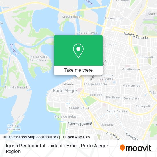 Igreja Pentecostal Unida do Brasil map