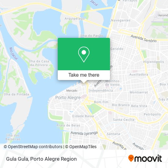 Gula Gula map