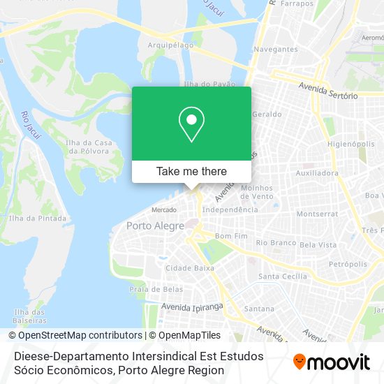 Dieese-Departamento Intersindical Est Estudos Sócio Econômicos map