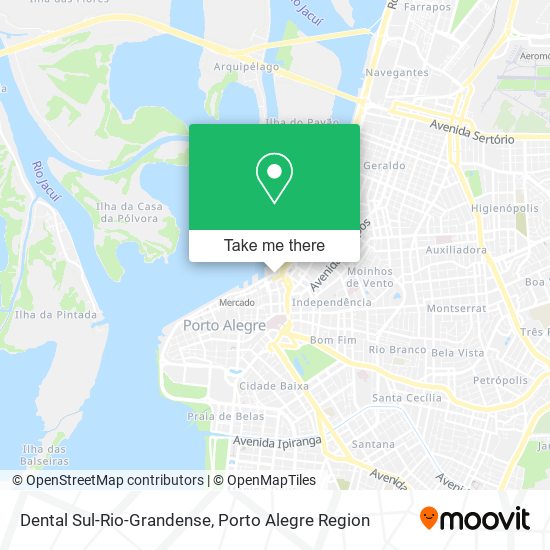 Dental Sul-Rio-Grandense map