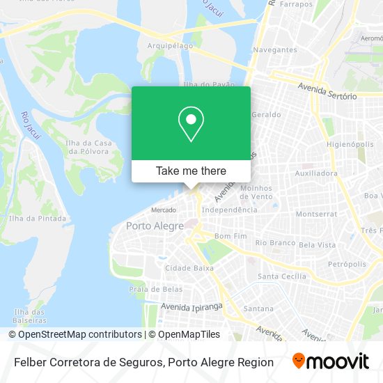 Felber Corretora de Seguros map