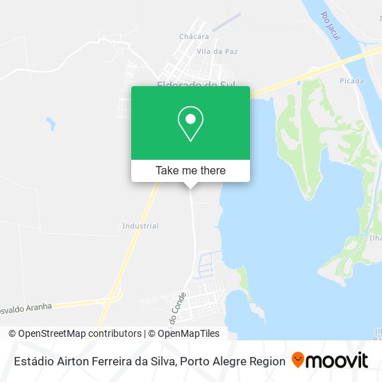 Estádio Airton Ferreira da Silva map