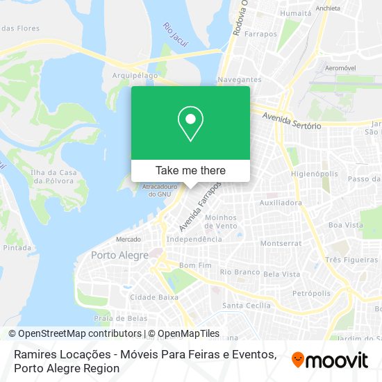 Ramires Locações - Móveis Para Feiras e Eventos map