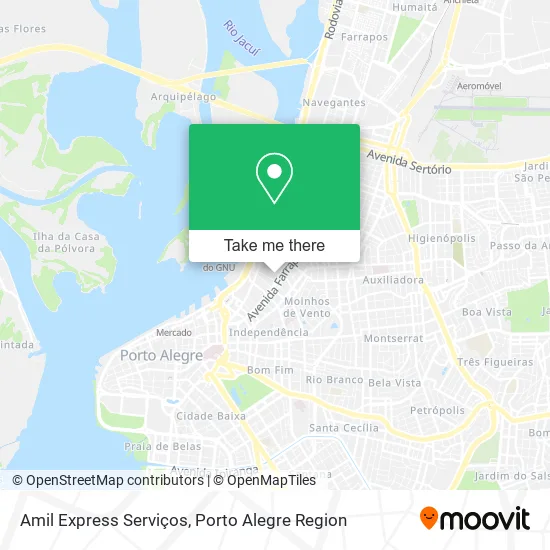 Amil Express Serviços map