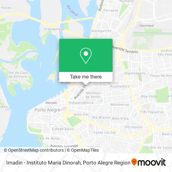 Imadin - Instituto Maria Dinorah map