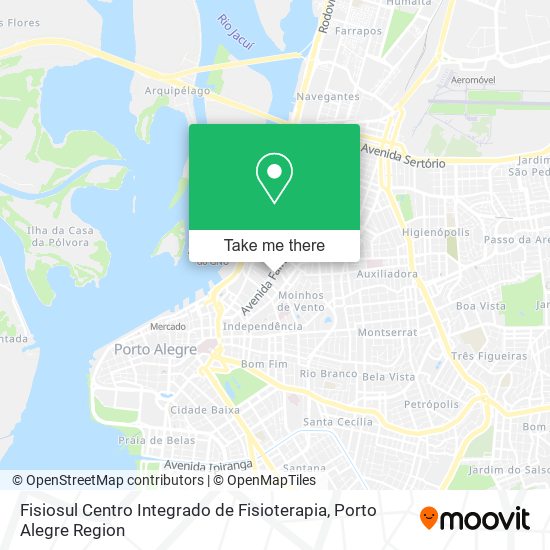 Fisiosul Centro Integrado de Fisioterapia map