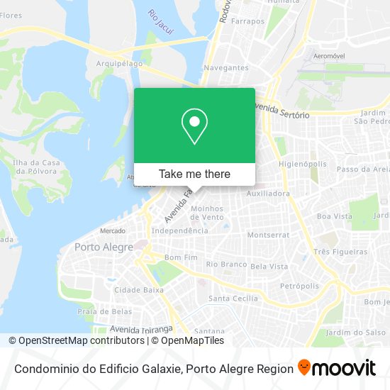 Condominio do Edificio Galaxie map