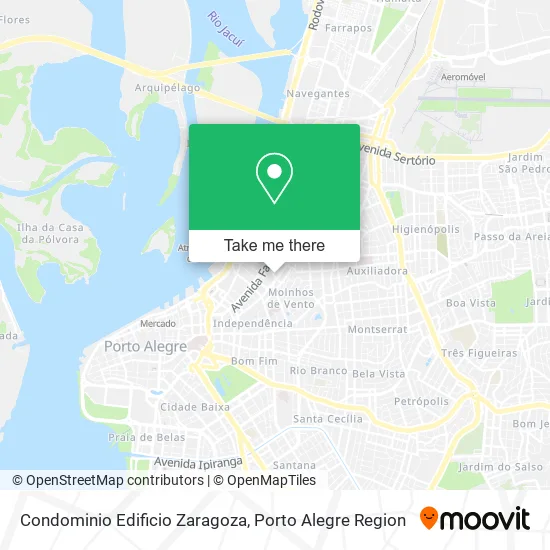 Condominio Edificio Zaragoza map