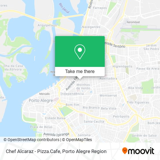 Chef Alcaraz - Pizza.Cafe map