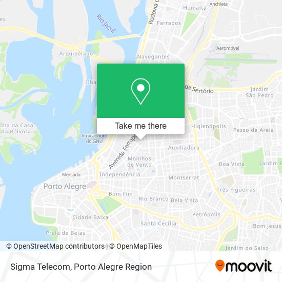 Sigma Telecom map