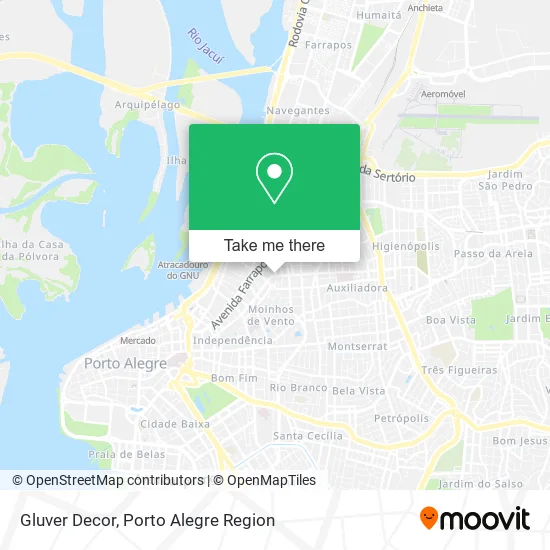 Gluver Decor map