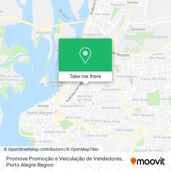 Mapa Promove Promoção e Veiculação de Vendedores