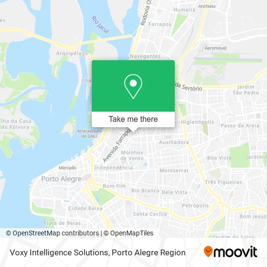 Voxy Intelligence Solutions map