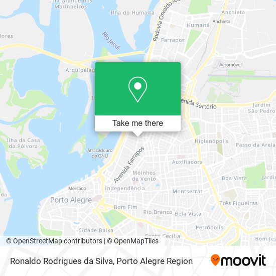 Ronaldo Rodrigues da Silva map