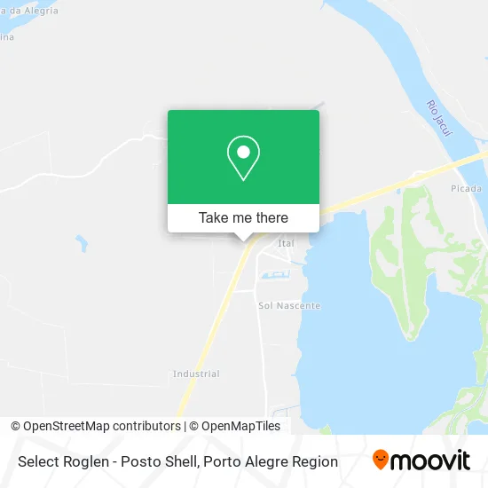 Select Roglen - Posto Shell map