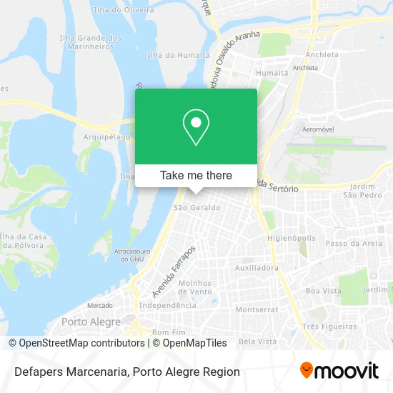 Defapers Marcenaria map