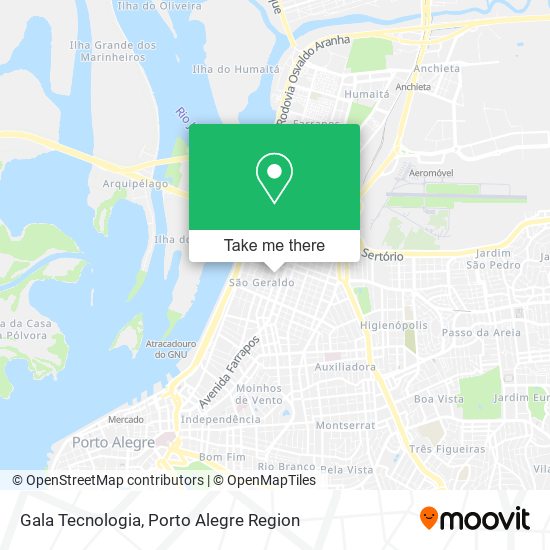 Gala Tecnologia map