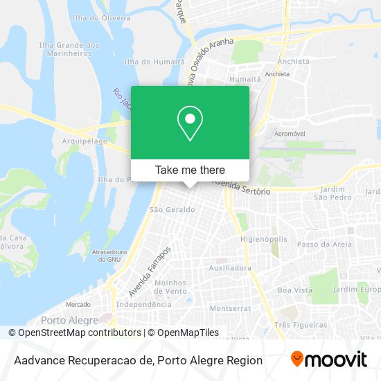 Mapa Aadvance Recuperacao de