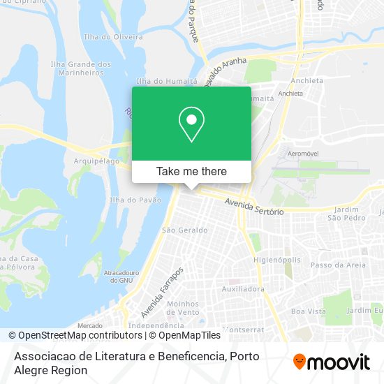 Associacao de Literatura e Beneficencia map