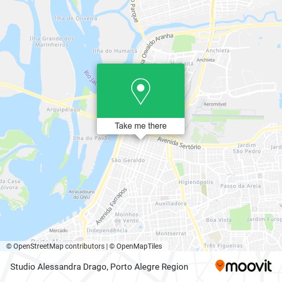 Studio Alessandra Drago map