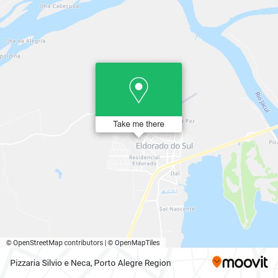 Pizzaria Silvio e Neca map