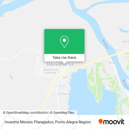 Inventte Moveis Planejados map