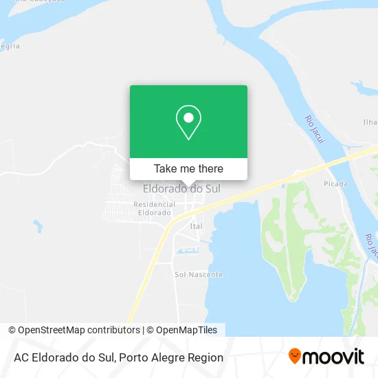 AC Eldorado do Sul map