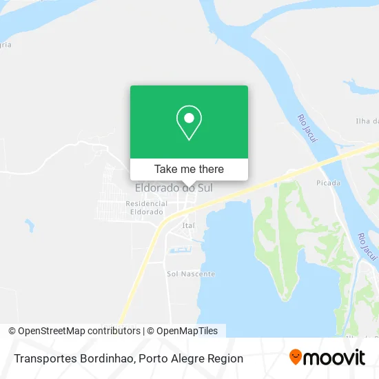 Transportes Bordinhao map